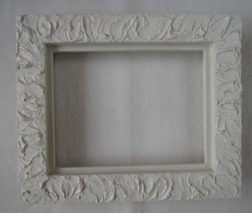 インテリアの白いシンプルな額縁