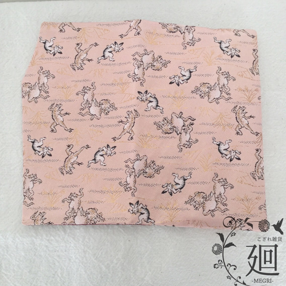 【出售！10％折扣】Kim Sang Ji（Fukusa）（Golden Bird and Birds Graphic Pink 第3張的照片