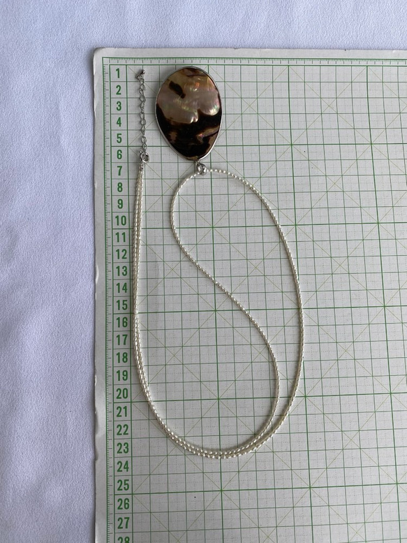 マベパール…ペンダントヘッド付ネックレス 9枚目の画像