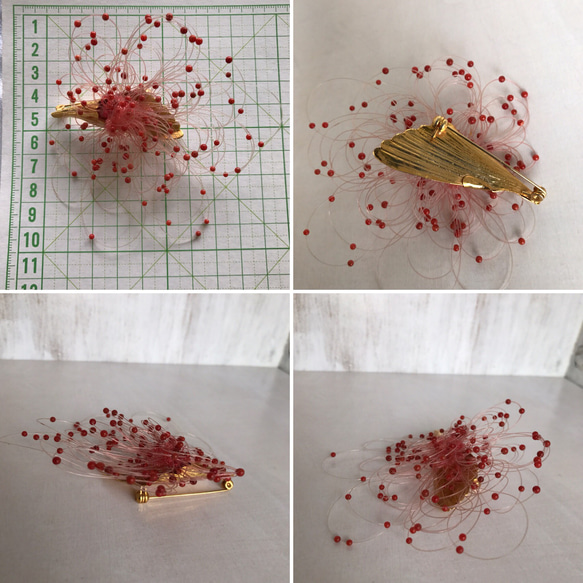 春・卒業・卒園・入園・入学式・コサージュ〜coral〜 5枚目の画像