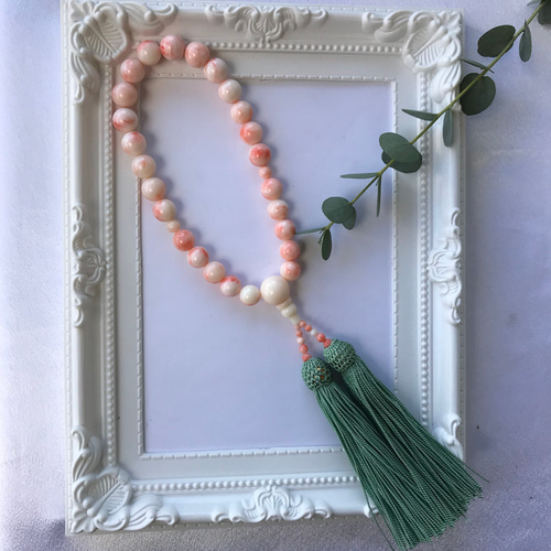 魅力の10ミリ珠珊瑚・御念珠 ご祝儀袋・袱紗（ふくさ） coshiyo