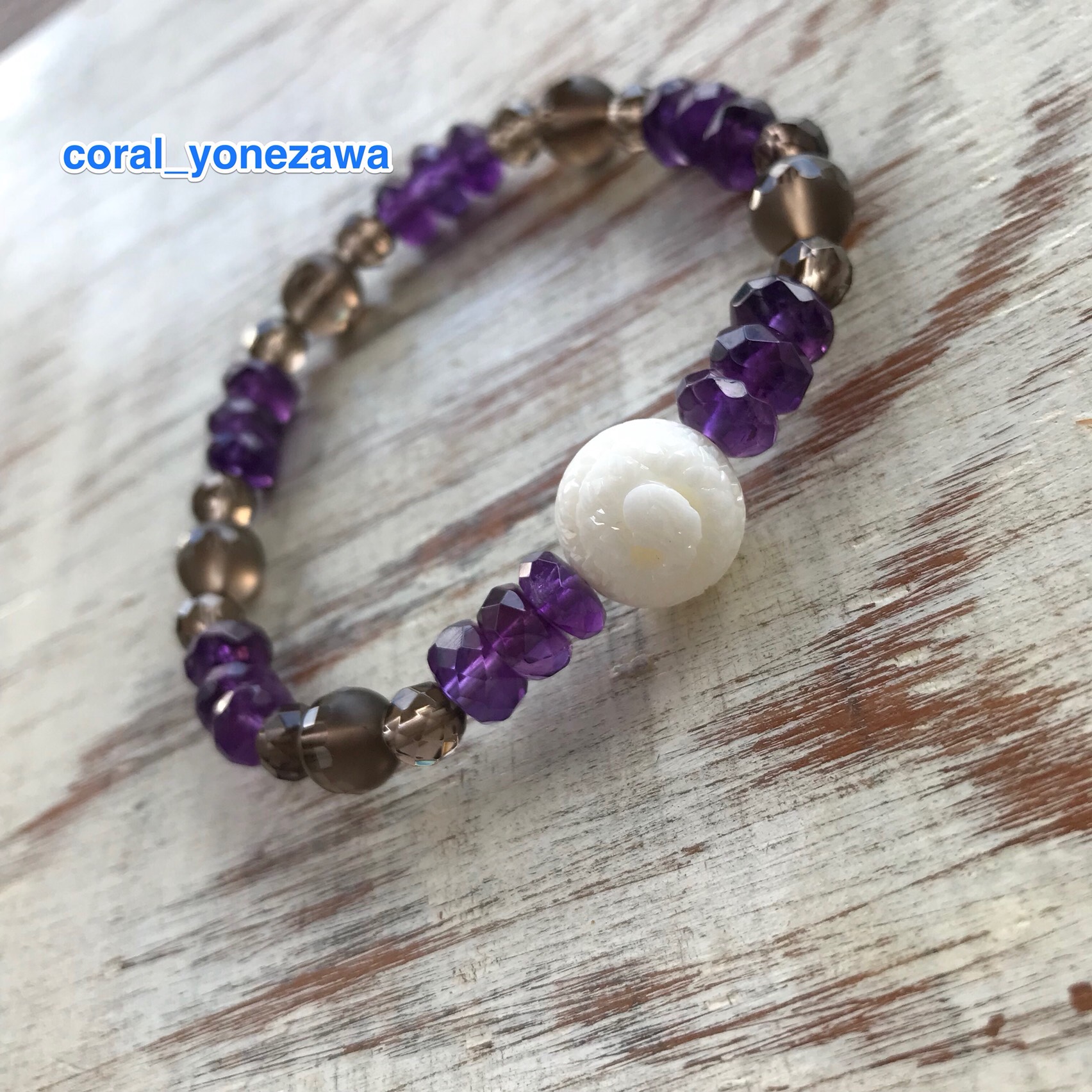 数珠ブレスレット〜大蛇〜