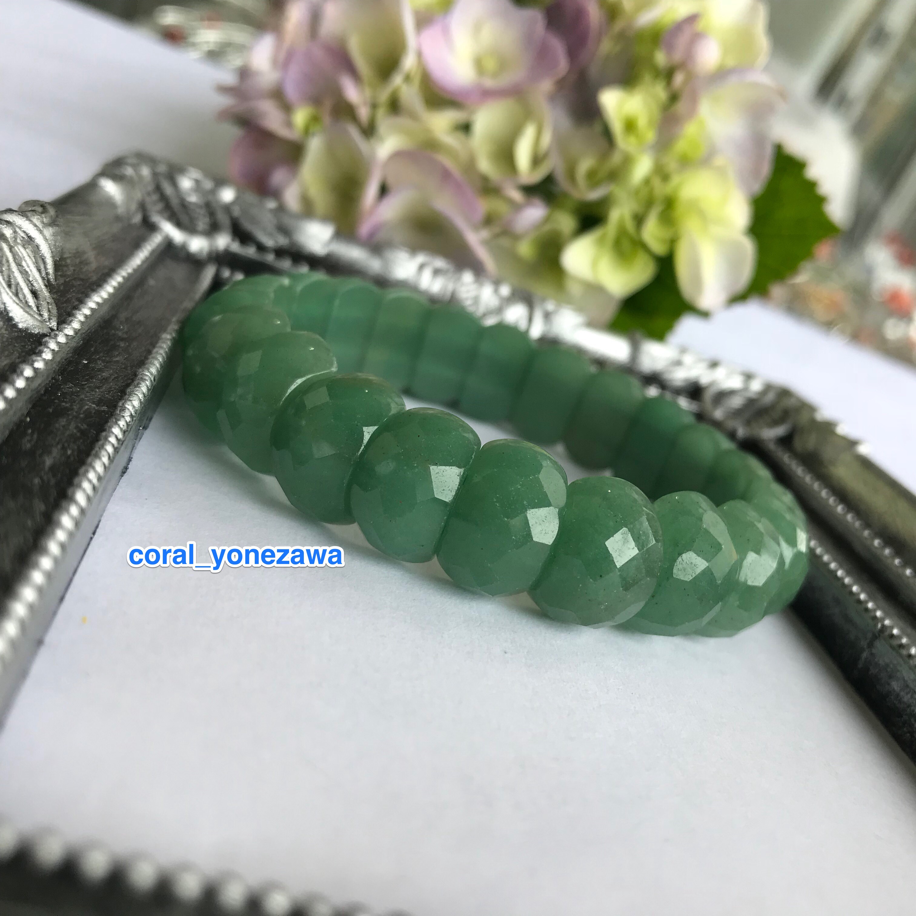 アベンチュリン・バングル【グリーンインパクト】