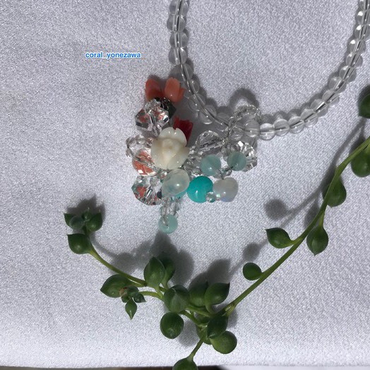 ジュエリーボックスネックレス【水晶】