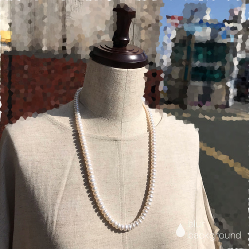 本日の特別奉仕品☆タイヤ型淡水パールホワイトNo.190316