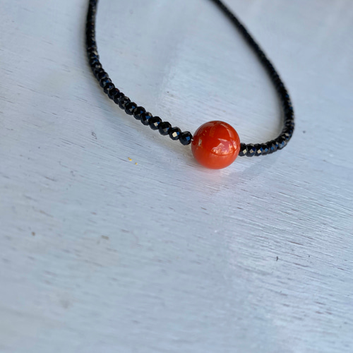 黒甲ヘアアクセサリー 黒 赤珊瑚 黒甲ヘアアクセサリー 黒 赤珊瑚