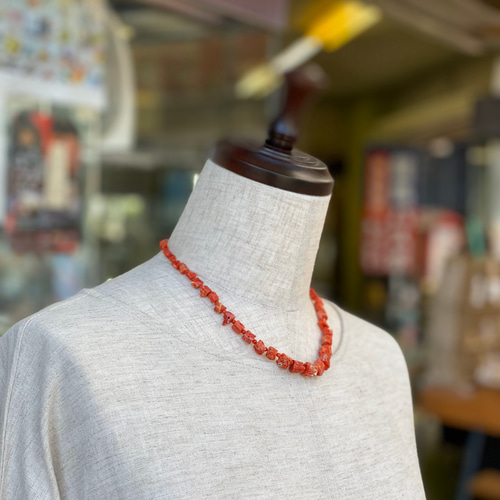アウトレット出品】赤珊瑚ネックレス その他素材 coshiyo yonezawa