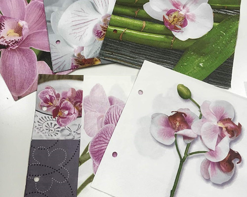 デコパージュ ドイツ製ペーパーナプキン 5枚1セット 花 フラワー PN40