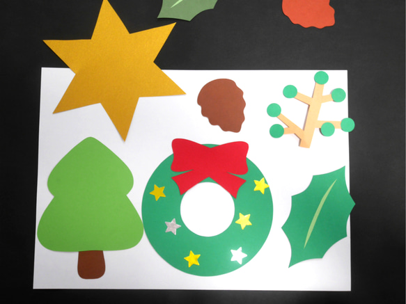 12月☆クリスマスツリー☆壁面飾り 5枚目の画像