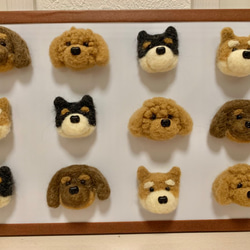 わんこマグネット 羊毛フェルト マグネット made in sugar 通販