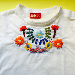 メキシコ刺繍 KIDS T-shit 80㎝ 2枚目の画像