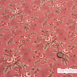 [再入荷]USAコットン(110×50) moda La Rose Rouge ロジーナ レッド 2枚目の画像