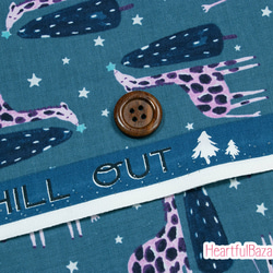 [再入荷]USAコットン(110×50) COTTON+STEEL CHILL OUT 星に願いを ストーン 3枚目の画像