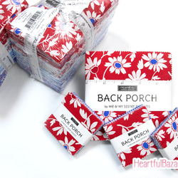 USAコットン moda mini charm 42枚セット BACK PORCH 4枚目の画像