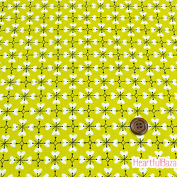 USAコットン(110×50) RUBY STAR SOCIETY Smol フラワーハート 1枚目の画像