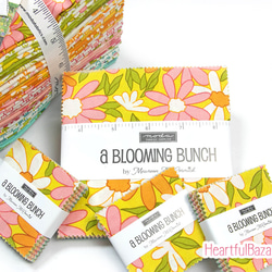 USAコットン moda mini charm 42枚セット a BLOOMING BUNCH 4枚目の画像