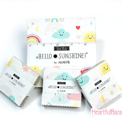 USAコットン moda mini charm 42枚セット HELLO SUNSHINE! 4枚目の画像