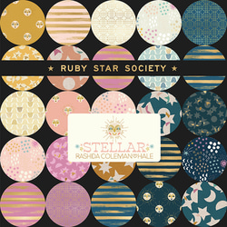 USAコットン RUBY STAR SOCIETY charmpack 42枚セット STELLAR 2枚目の画像