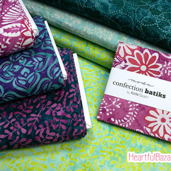 USAコットン(110×50) moda confection batiks ラズベリー 4枚目の画像