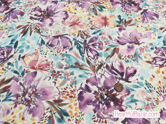 (110×50) moda Sunshine Soul Linens サンクチュアリ 綿麻キャンバス 2枚目の画像