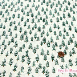 [再入荷]USAコットン(110×50) COTTON+STEEL HOLIDAY CLASSICS モミの木 2枚目の画像