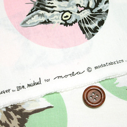 USAコットン(110×50) moda MEOW or never Furball 3枚目の画像