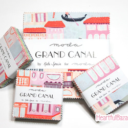 USAコットン moda mini charm 42枚セット GRAND CANAL 4枚目の画像