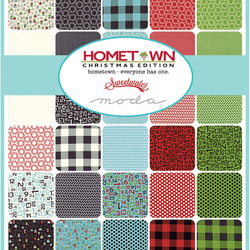 USAコットン moda charmpack 42枚セット HOMETOWN CHRISTMAS EDITION 2枚目の画像