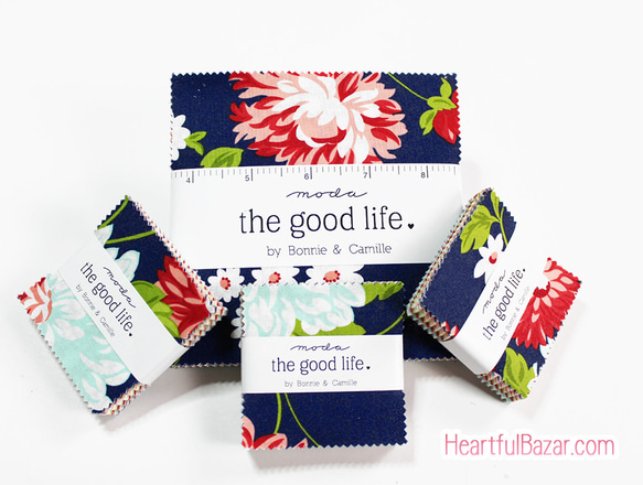 USAコットン moda mini charm 42枚セット the good life 3枚目の画像