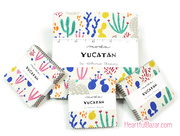 USAコットン moda charmpack 42枚セット YUCATAN 5枚目の画像