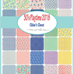 送料無料[moda] 30's Playtime 2018 35枚セット 2枚目の画像