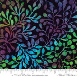 USAコットン(110×50) moda Carnival Batiks ミッドナイト2 3枚目の画像