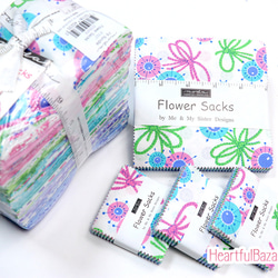 USAコットン moda charmpack 42枚セット Flower Sacks 5枚目の画像