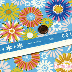 USAコットン COTTON+STEEL Freshly Picked ガーデン クール 3枚目の画像