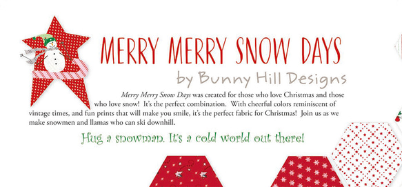 USAコットン moda mini charm 42枚セット MERRY MERRY SNOW DAYS 5枚目の画像