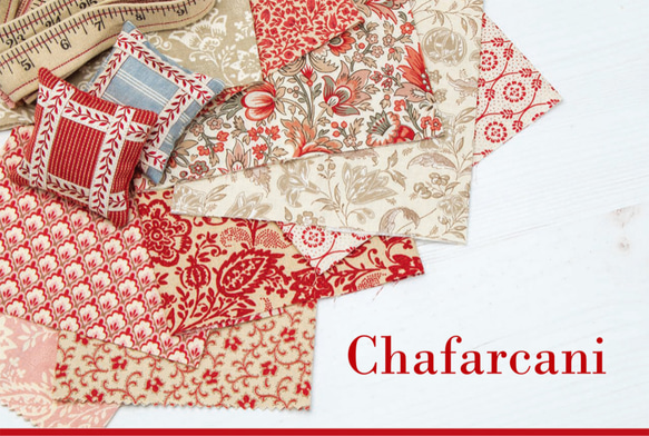 USAコットン moda mini charm 42枚セット Chafarcani 5枚目の画像