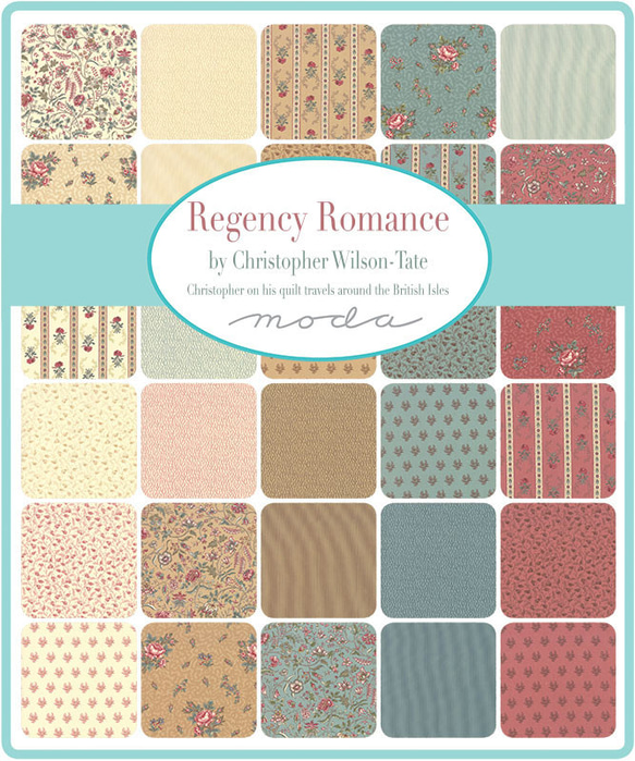 USAコットン moda charmpack 42枚セット Regency Romance 2枚目の画像