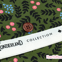 USAコットン COTTON+STEEL WONDERLAND ローズガーデン 3枚目の画像