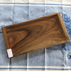 木製カフェトレイ おぼん 楠 3枚目の画像