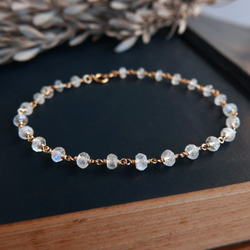 ꙳★*♡maron♡꙳★様ハンドメイドブレスレット ブルームーンストーン～白露～ Amazon | ムーンストーン 紐編み マクラメ編み ブレスレット (15
