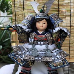 【送料無料】五月人形　・　子供大将　・　武者人形 1枚目の画像