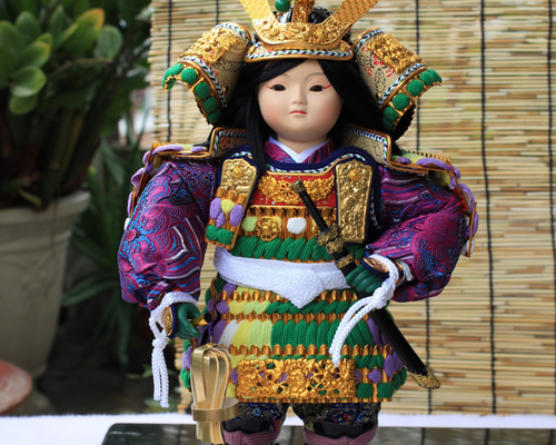 送料無料】五月人形 ・ 子供大将 ・ 武者人形 五月人形・こいのぼり