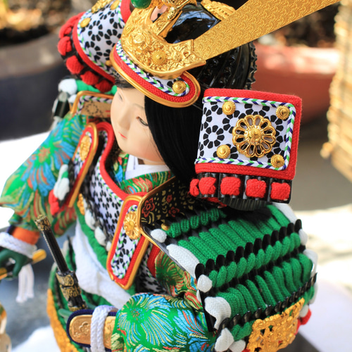 送料無料】五月人形 ・ 子供大将 ・ 武者人形 五月人形・こいのぼり