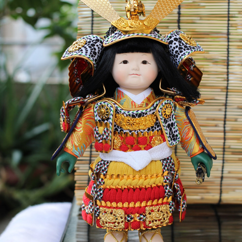 送料無料】五月人形 ・ 子供大将 ・ 武者人形 (ミニサイズ） 五月人形