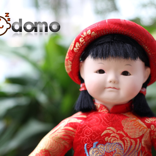 送料無料】伝統的な アオザイ 衣装 ・ ベトナム人形 その他人形 kodomo