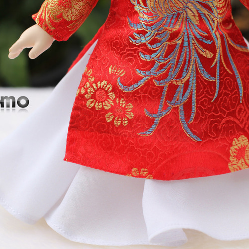 送料無料】伝統的な アオザイ 衣装 ・ ベトナム人形 その他人形 kodomo