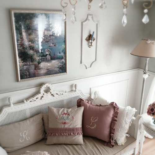 シャビーシック 枕カバー  shabby chic フリル 花柄 シャビーシック 枕カバー shabby chic フリル 花柄 - メルカリ