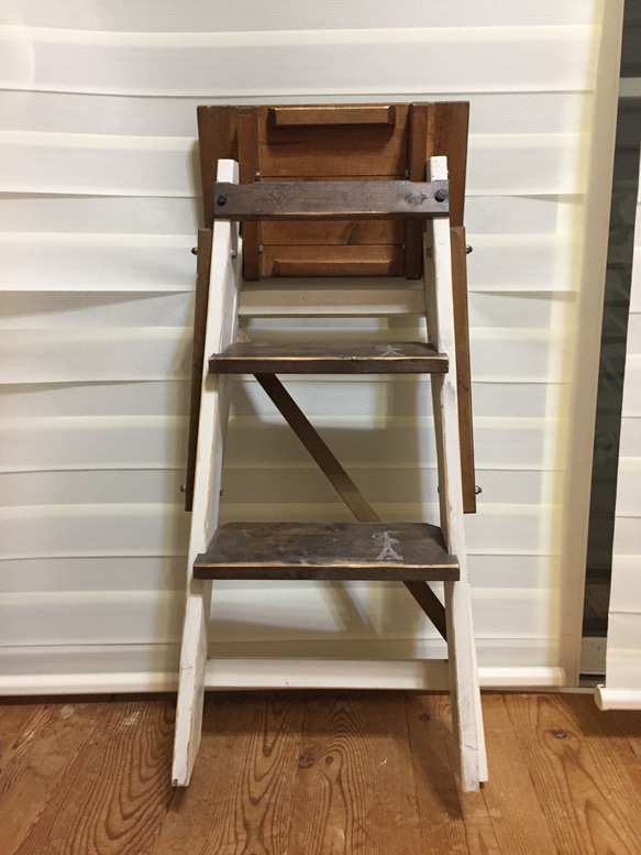 木製折りたたみ脚立（Step Ladder） 5枚目の画像