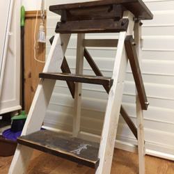 木製折りたたみ脚立（Step Ladder） 7枚目の画像