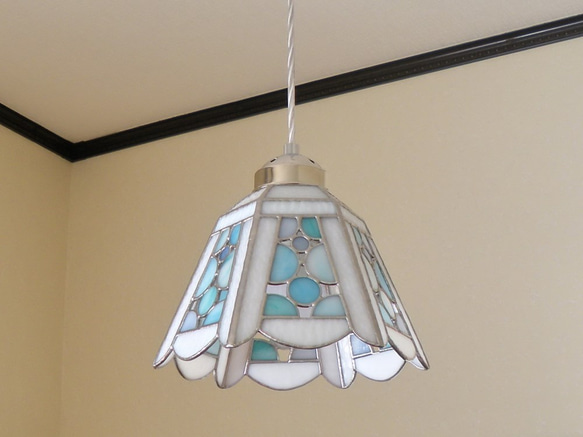 ハニカムガラス 輸入ペンダントライト